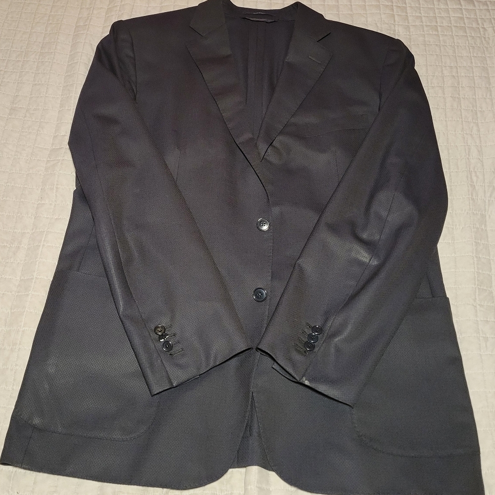 Black Men's Blazer Size 58R